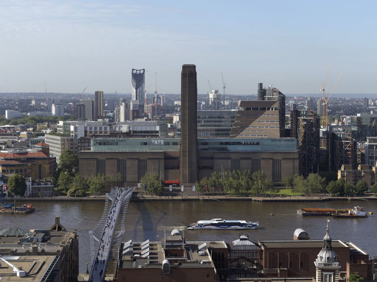 Tate Photography – Tate Modern exterior from St. Pauls.
